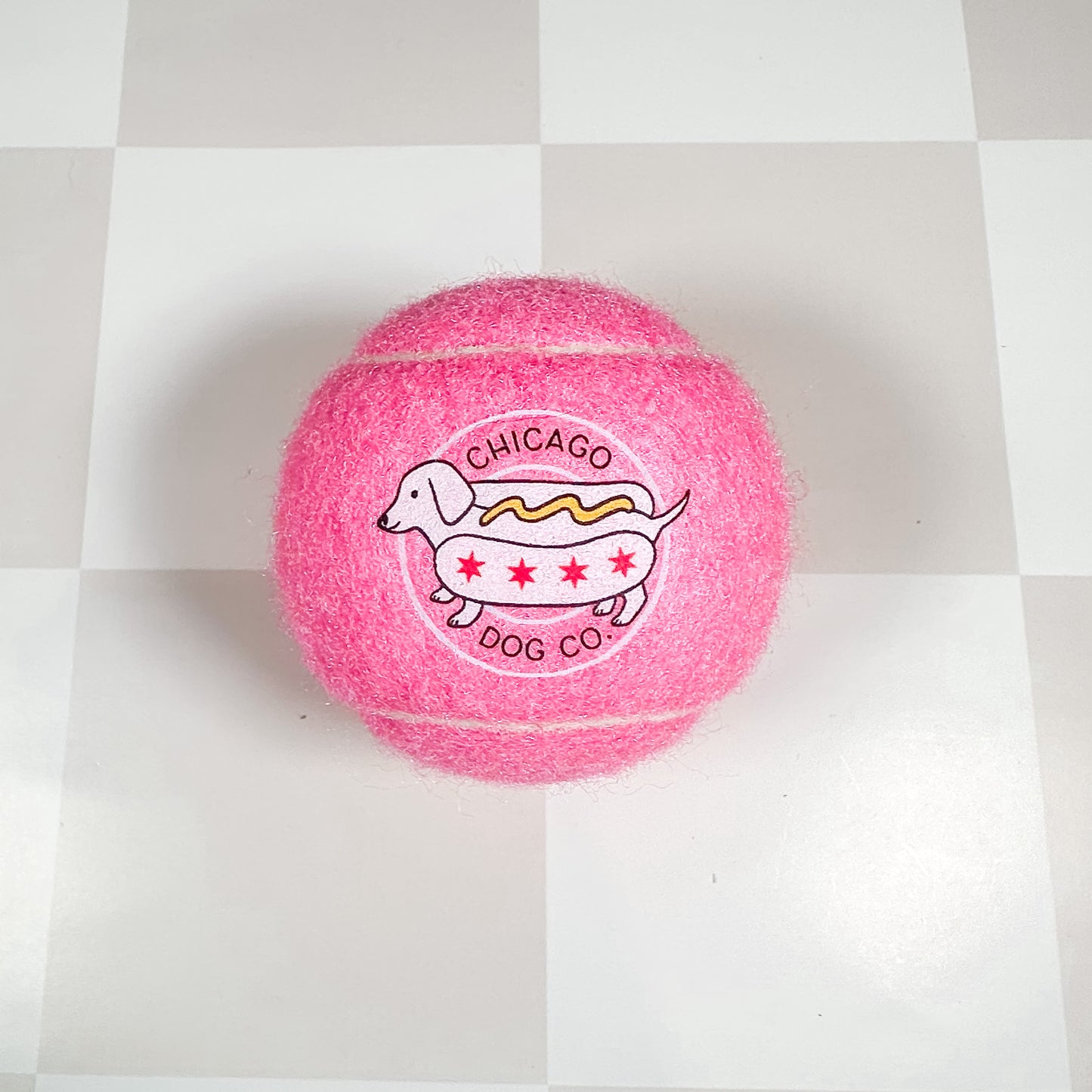 Chicago Dog Co Colorful Tennis Balls
