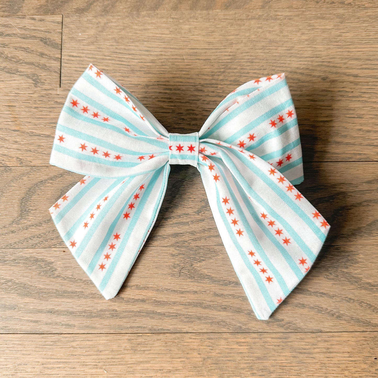 Chicago Flag Sailor Bow Tie