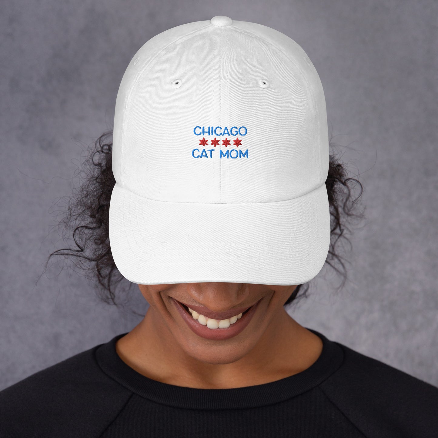 Chicago Cat Mom hat