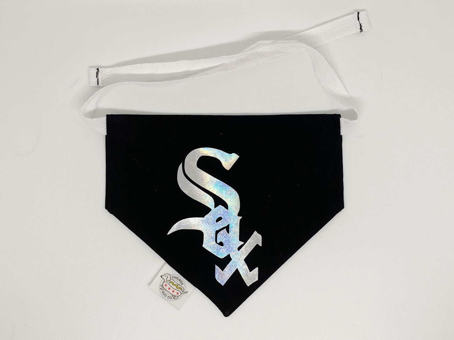 Holographic White Sox Baseball Bandana