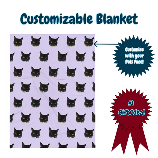 Custom Pet Extra Soft Throw Blanket