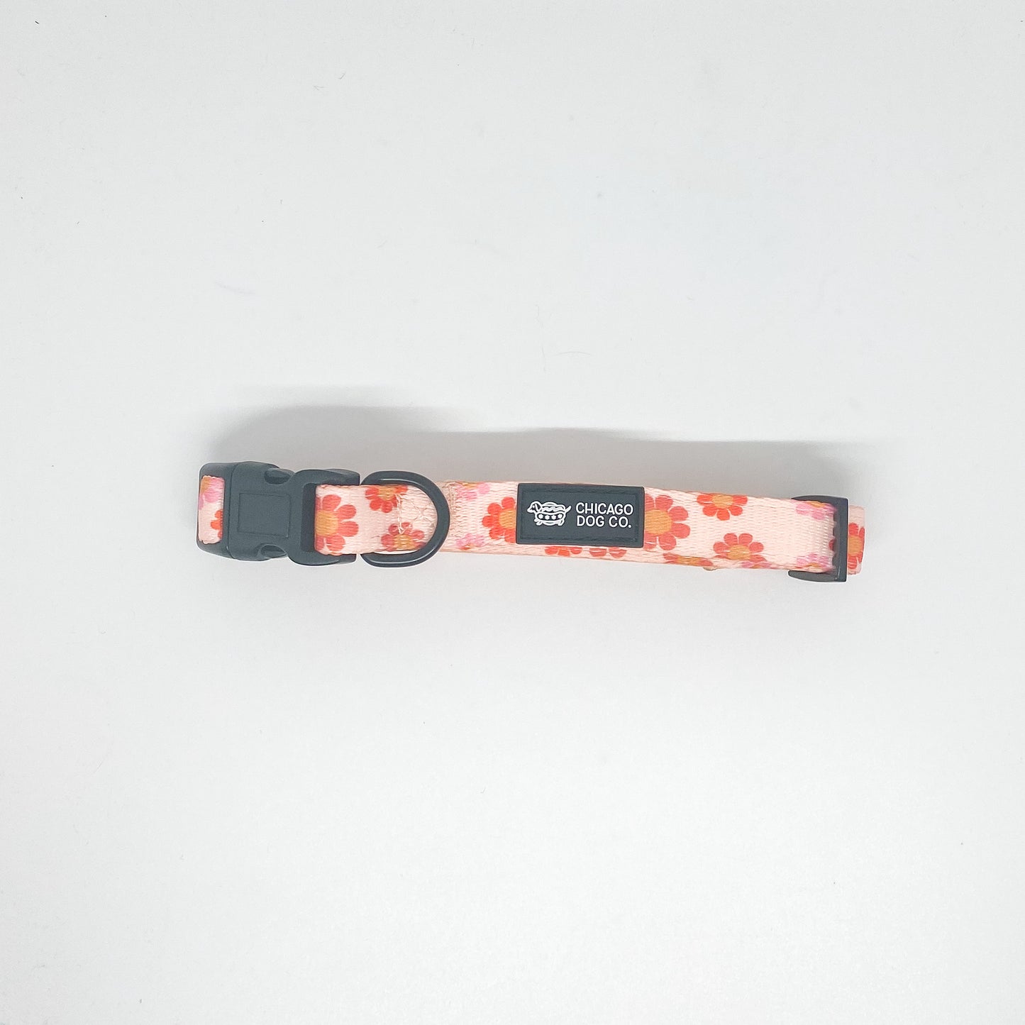 Flower Power Harness, Collar, Leash and Poop Bag Holder Bundle