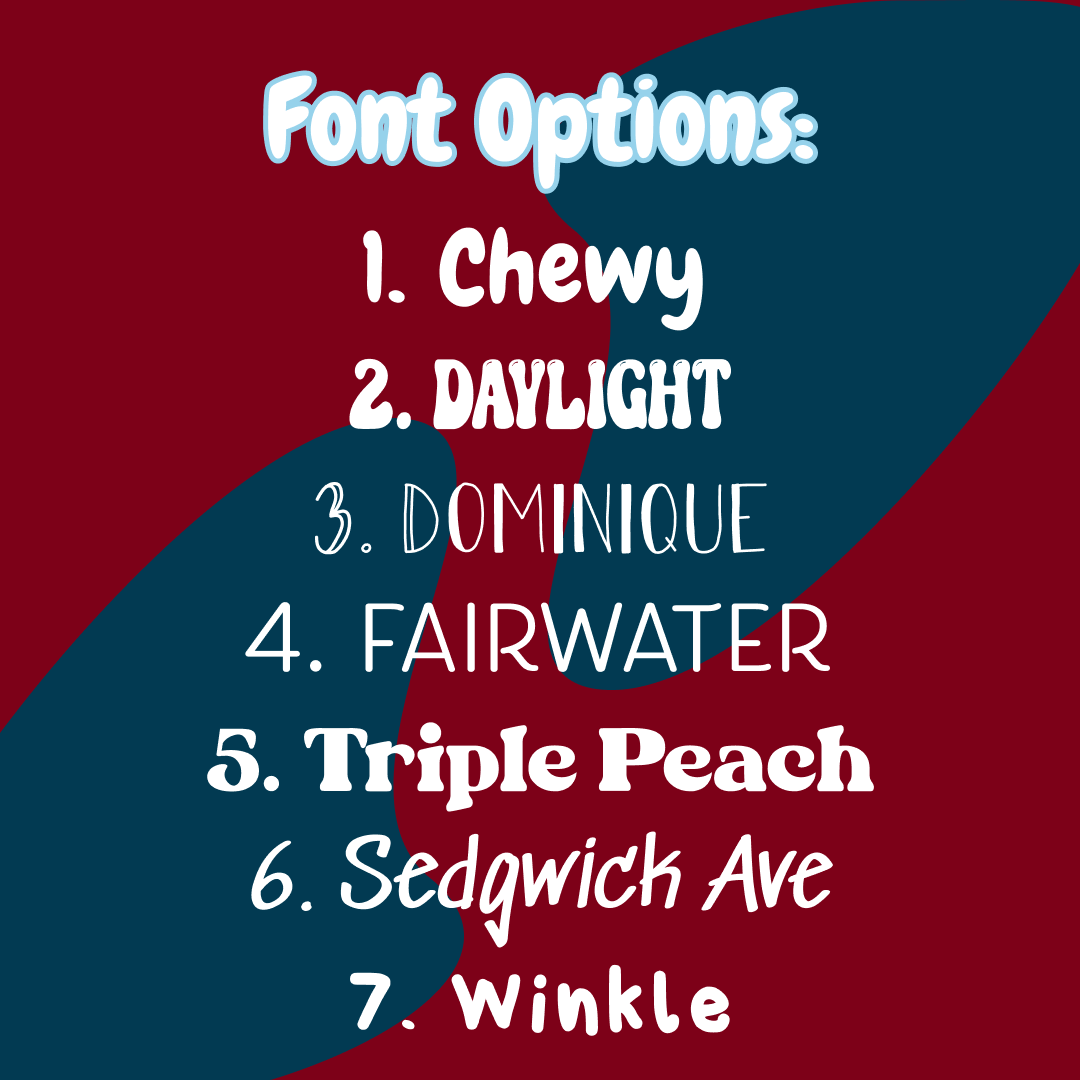 Name Personalization Add-On