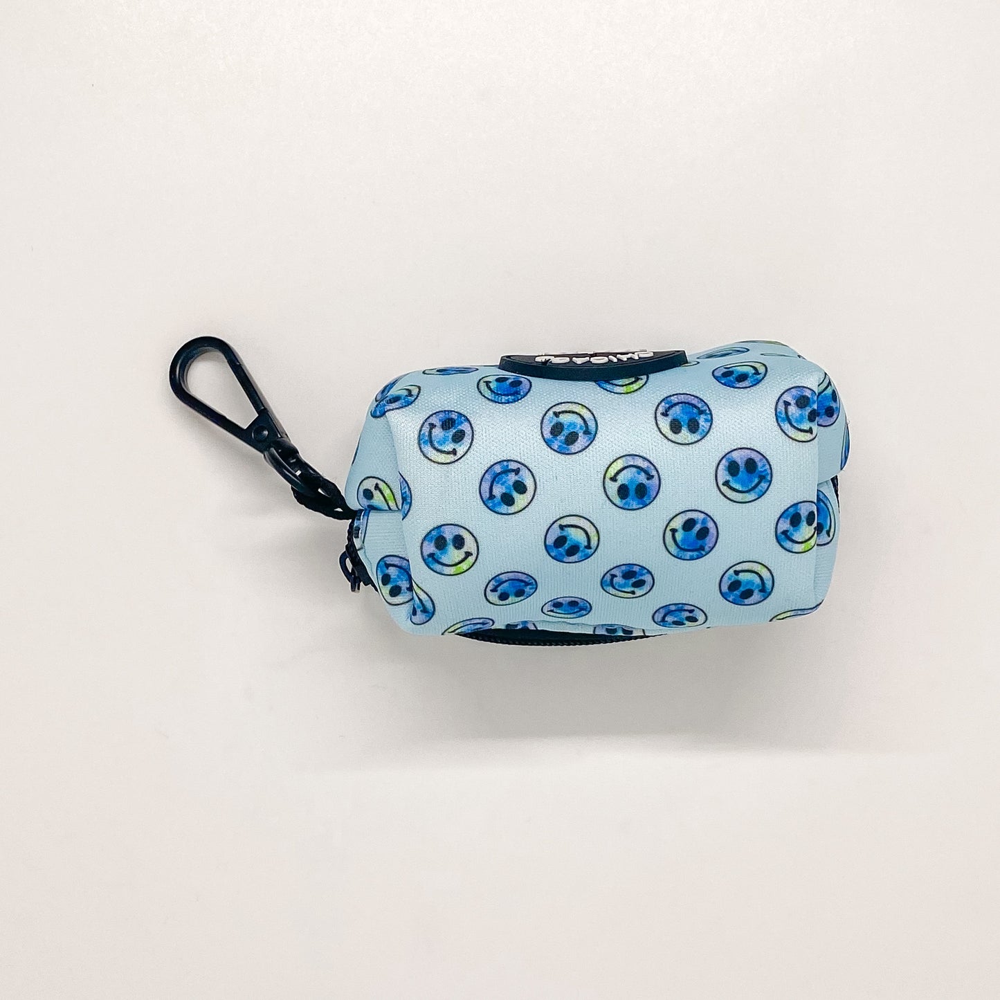 Tie Dye Smiley Poop Bag Holder