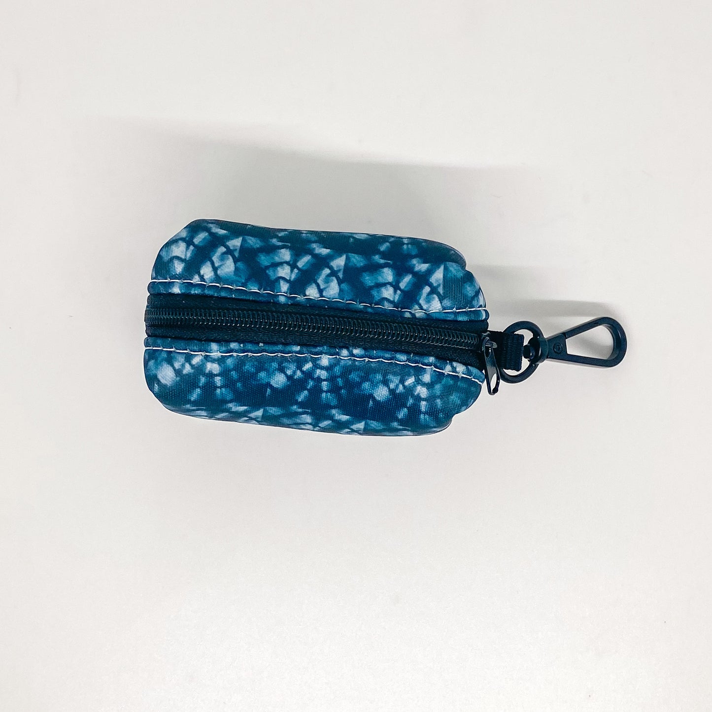 Denim Tie Dye Poop Bag Holder