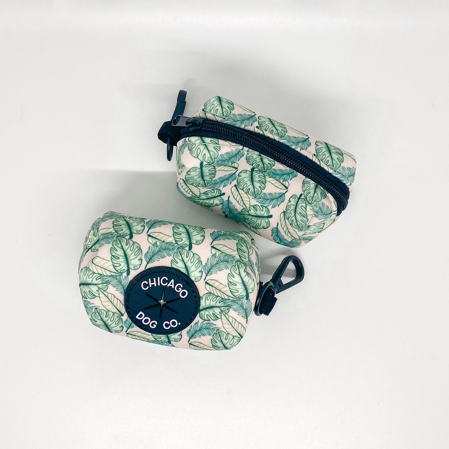 Palm Leaves Poop Bag Holder