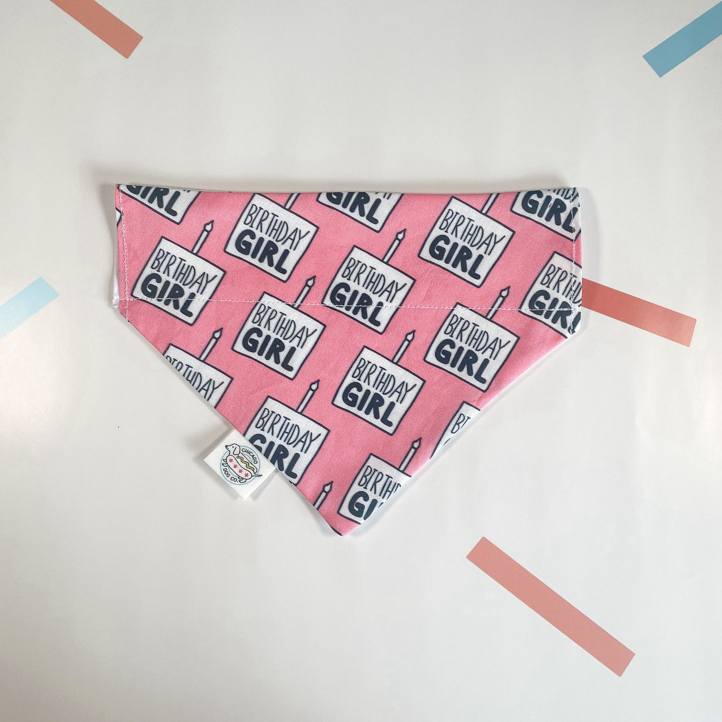 Birthday Girl Reversible Bandana
