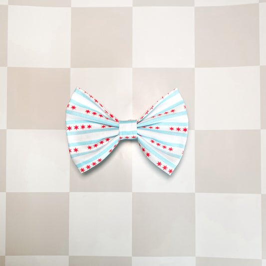 Chicago Flag Bow Tie