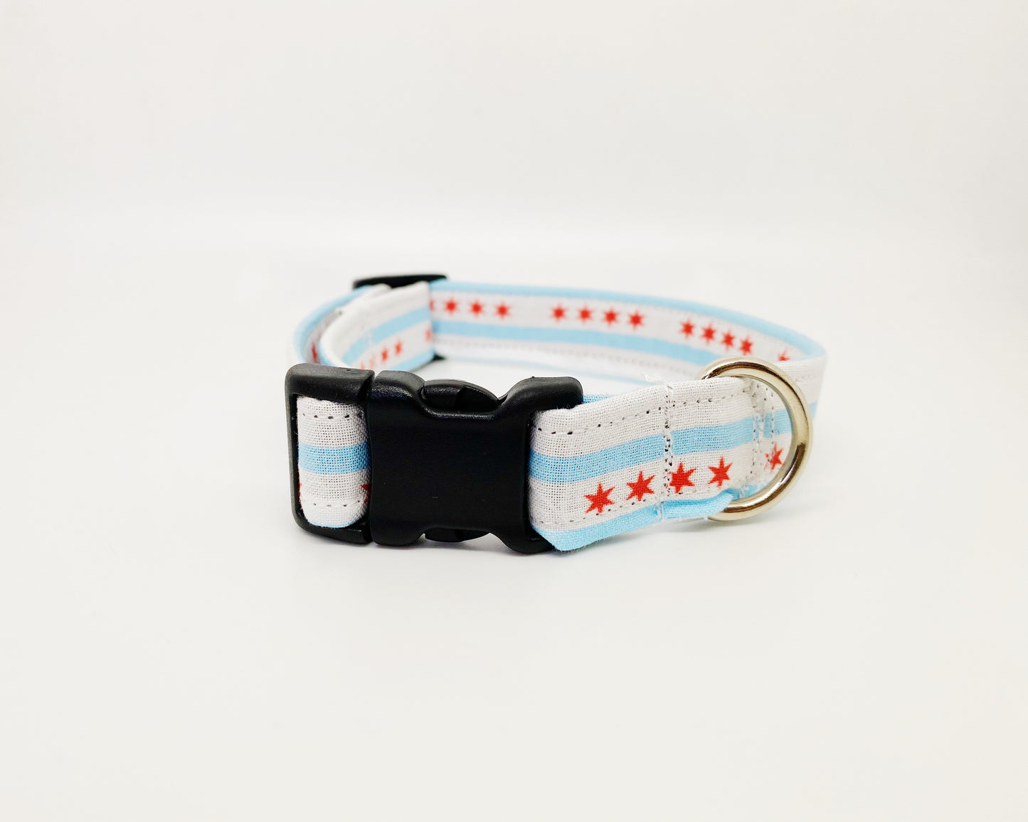 Chicago Flag Collar & Leash Set