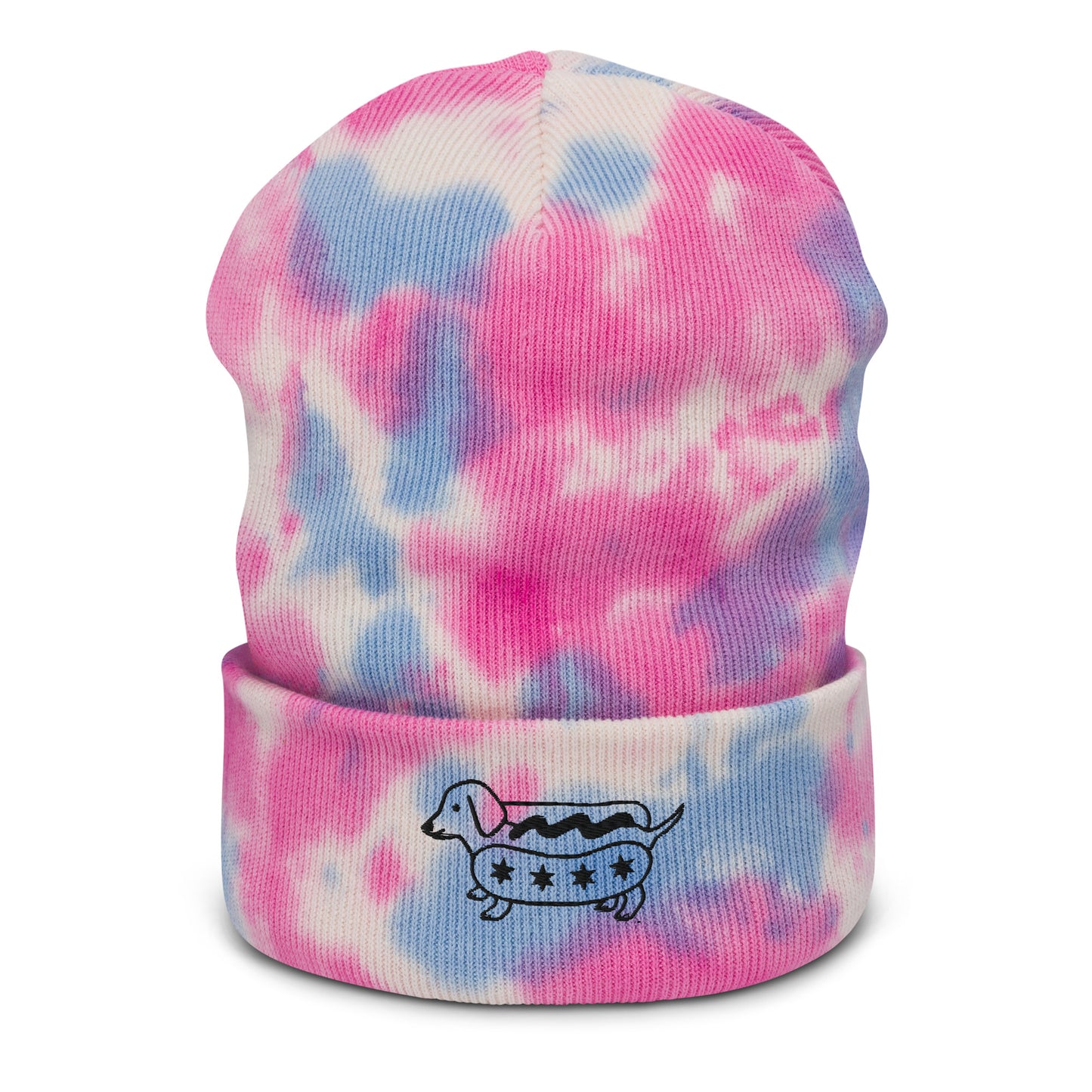 Chicago Dog Tie-dye Winter beanie