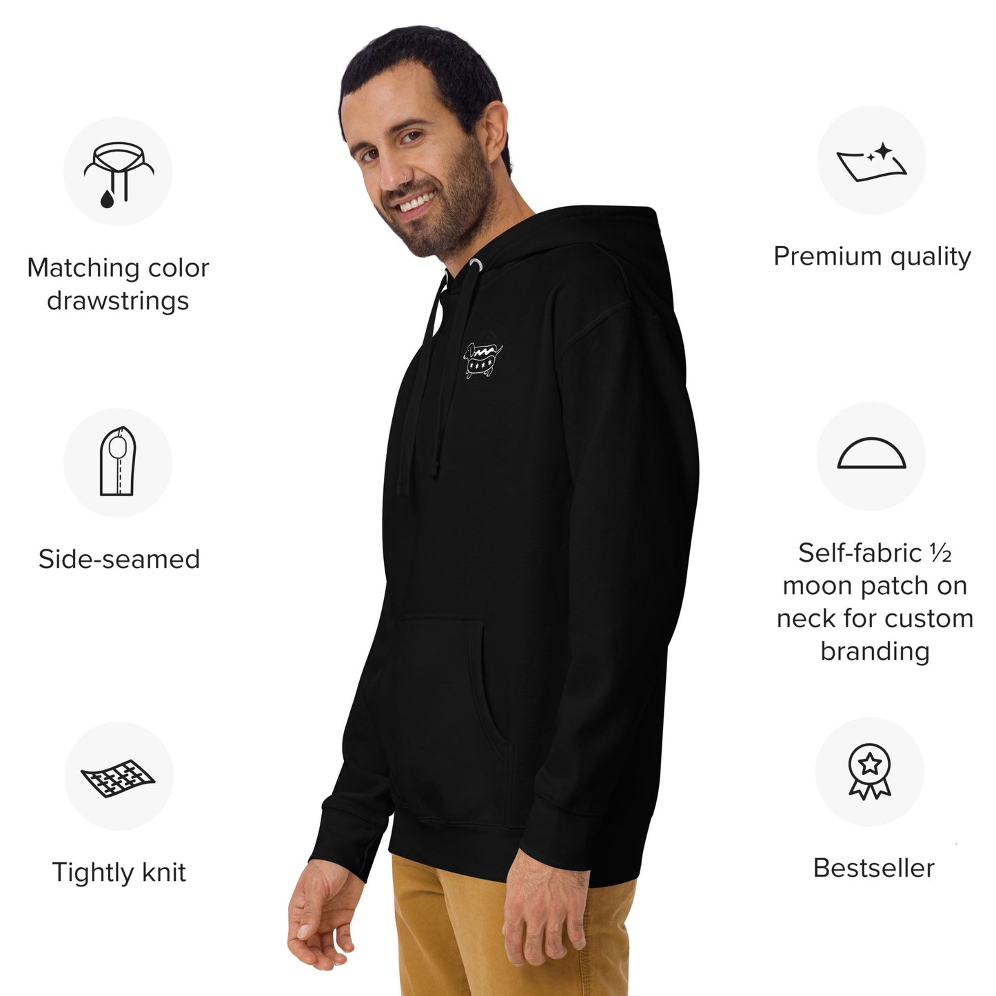 Dogs Are My Favorite People Unisex Hoodie