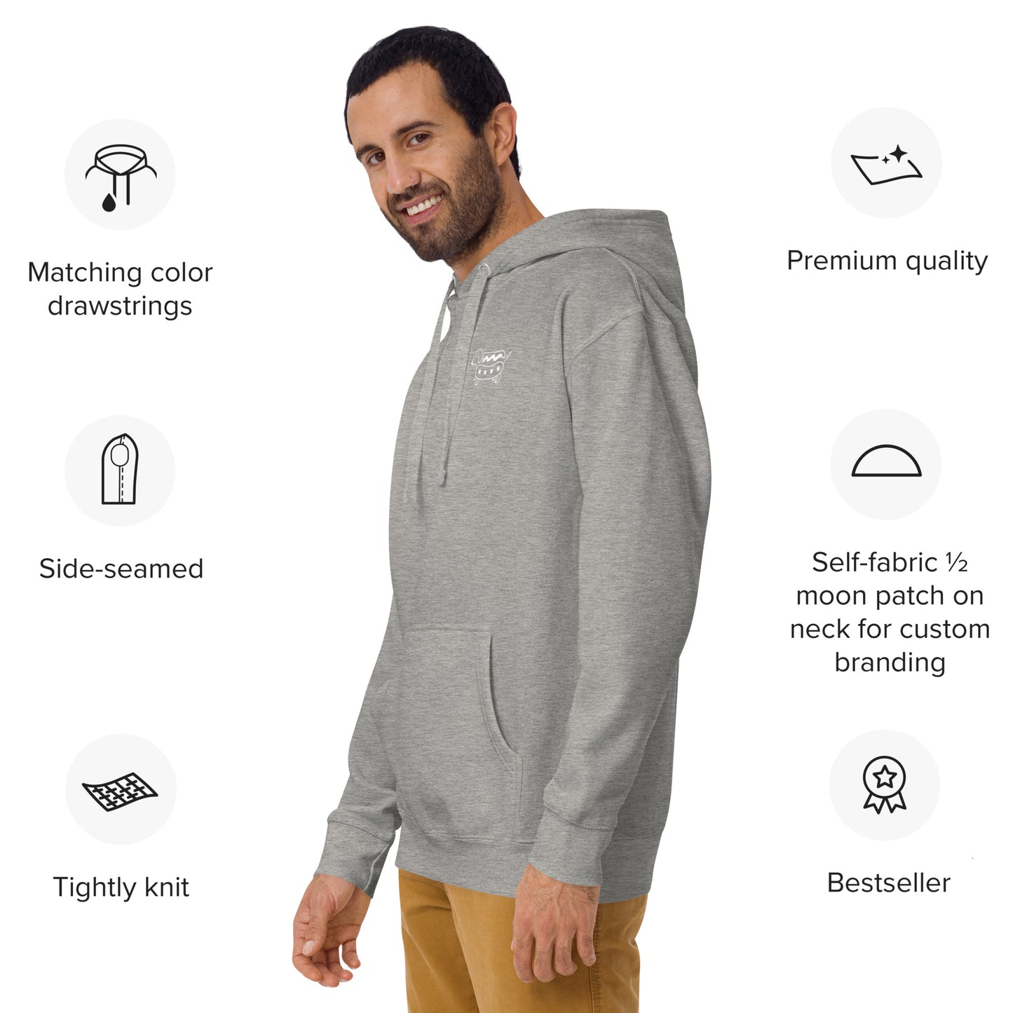 Dogs Are My Favorite People Unisex Hoodie