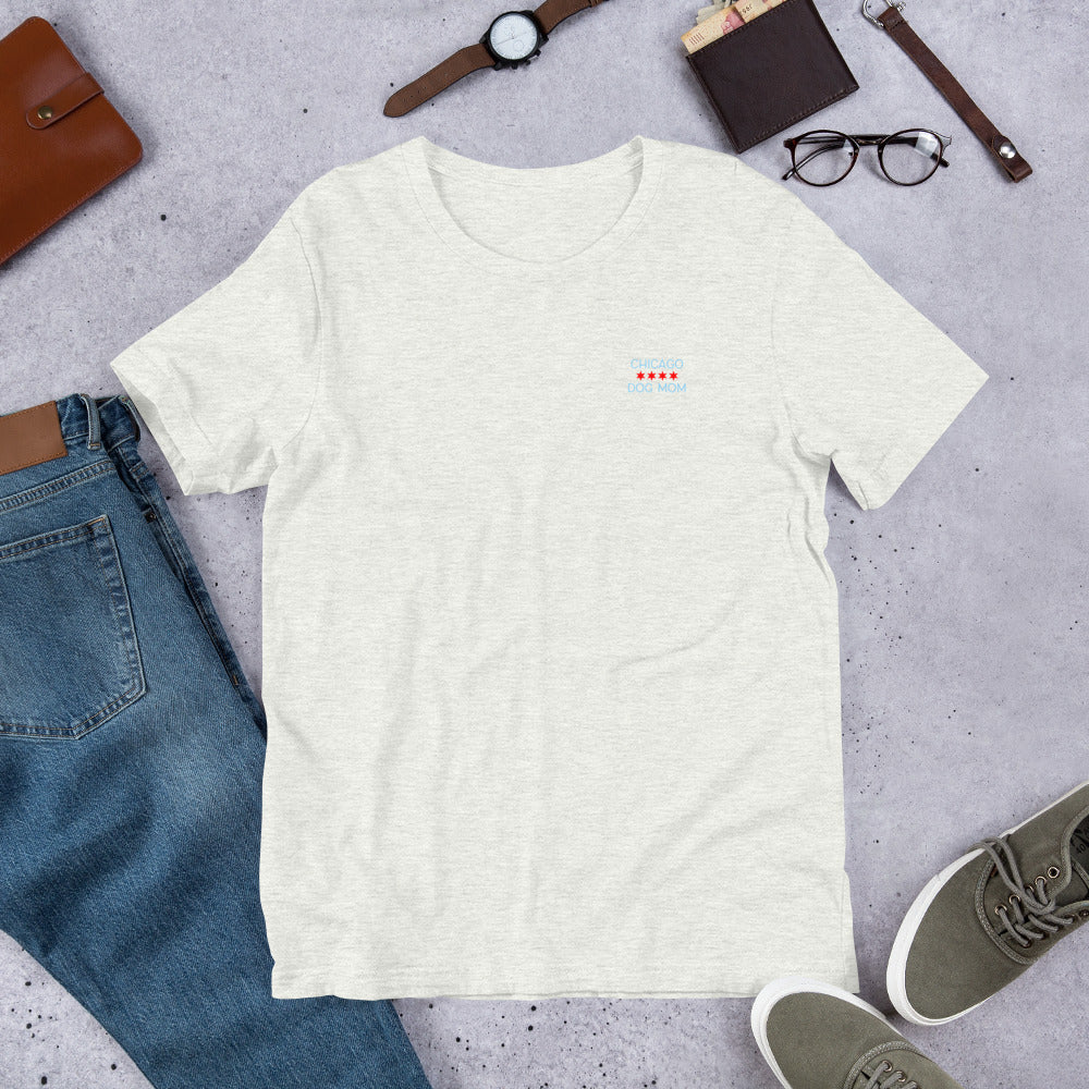 Chicago Dog Mom Short-Sleeve Unisex T-Shirt