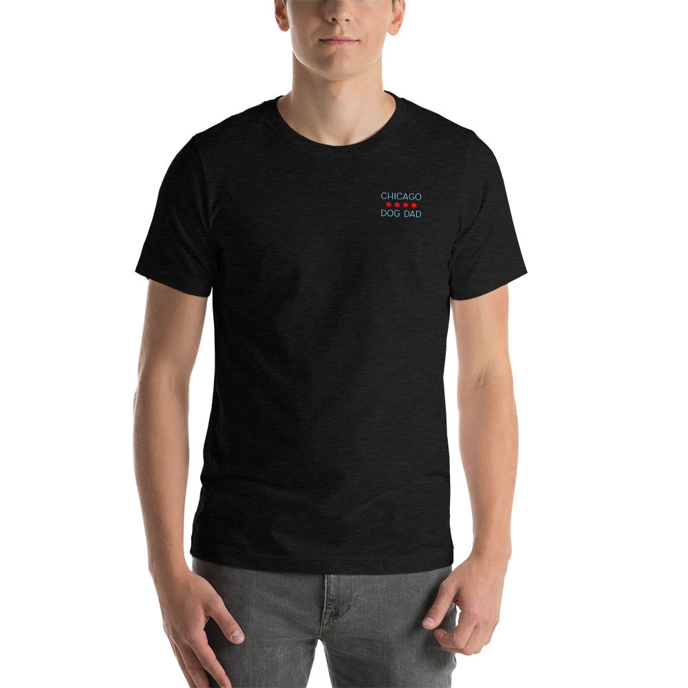 Chicago Dog Dad Short-Sleeve T-Shirt