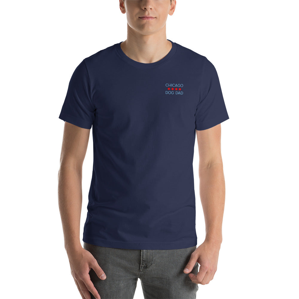Chicago Dog Dad Short-Sleeve T-Shirt