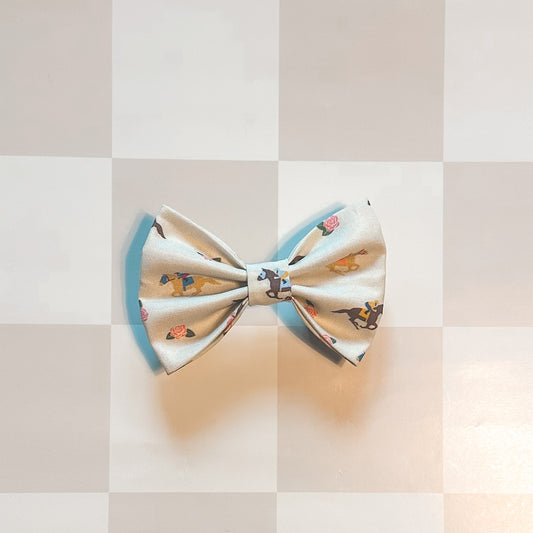 Kentucky Derby Horse Bow Tie or Sailor Bow