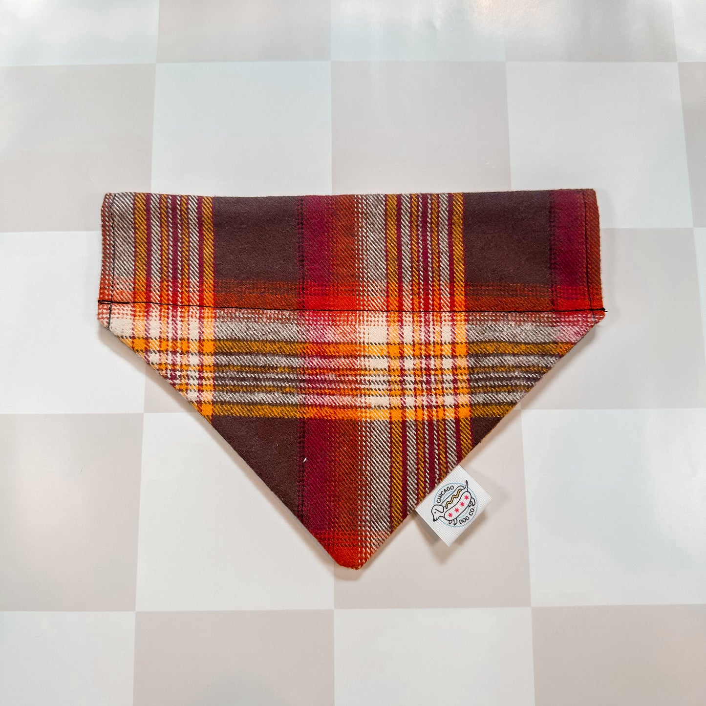 Fall Plaid Bandana