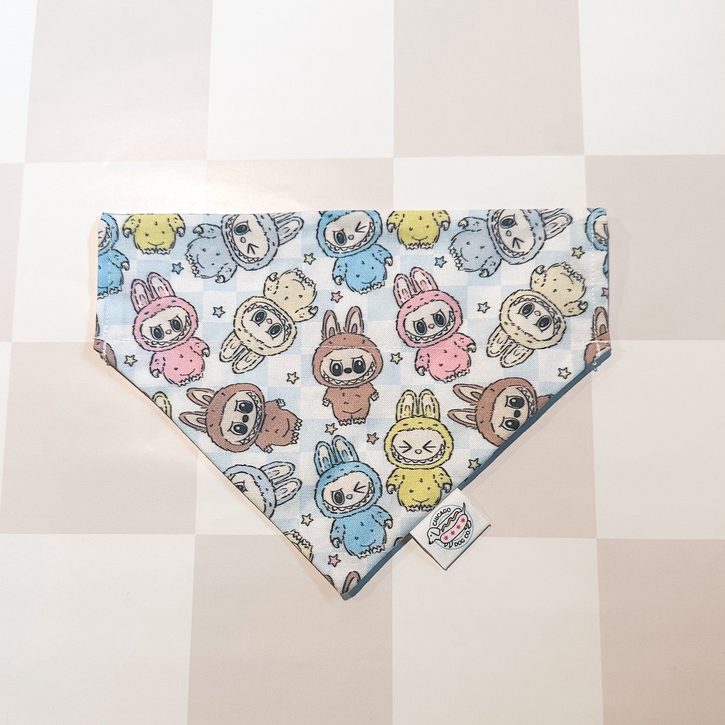 Labubu The Monsters Pet Bandana