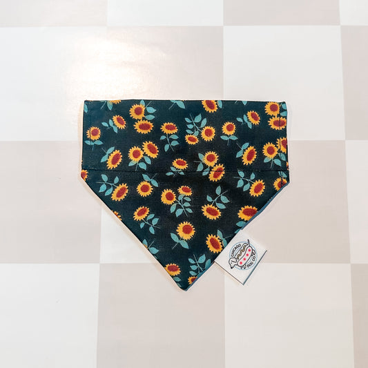 Sunflower Fall Pet Bandana