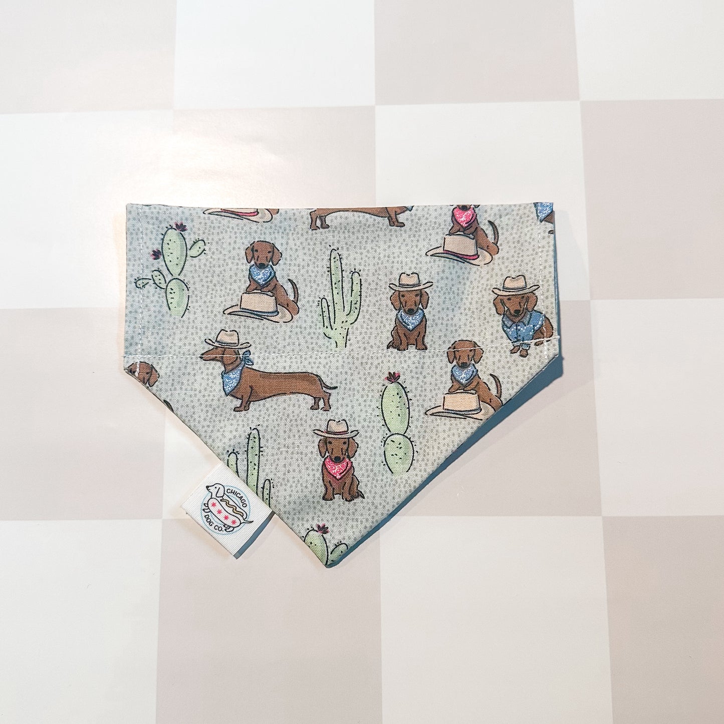Cowboy Dachshund Pet Bandana