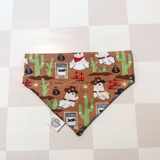 Western Ghosts Pet Bandana