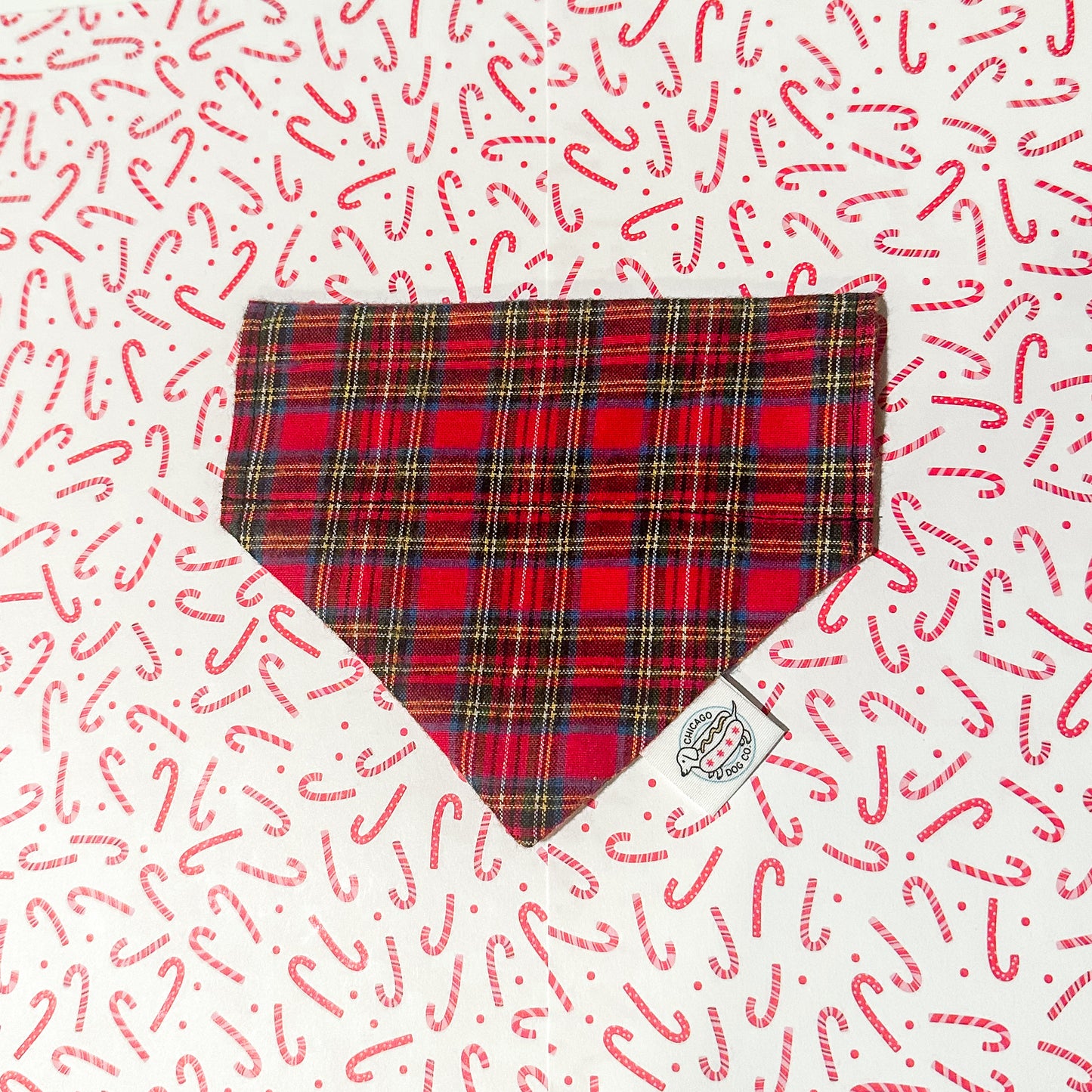 Tartan Plaid Christmas Bandana