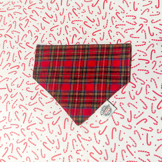 Tartan Plaid Christmas Bandana
