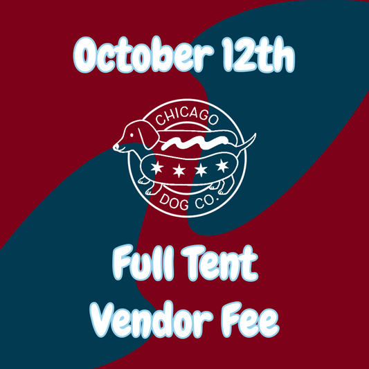 October 12th Full Tent - Vendor Fee