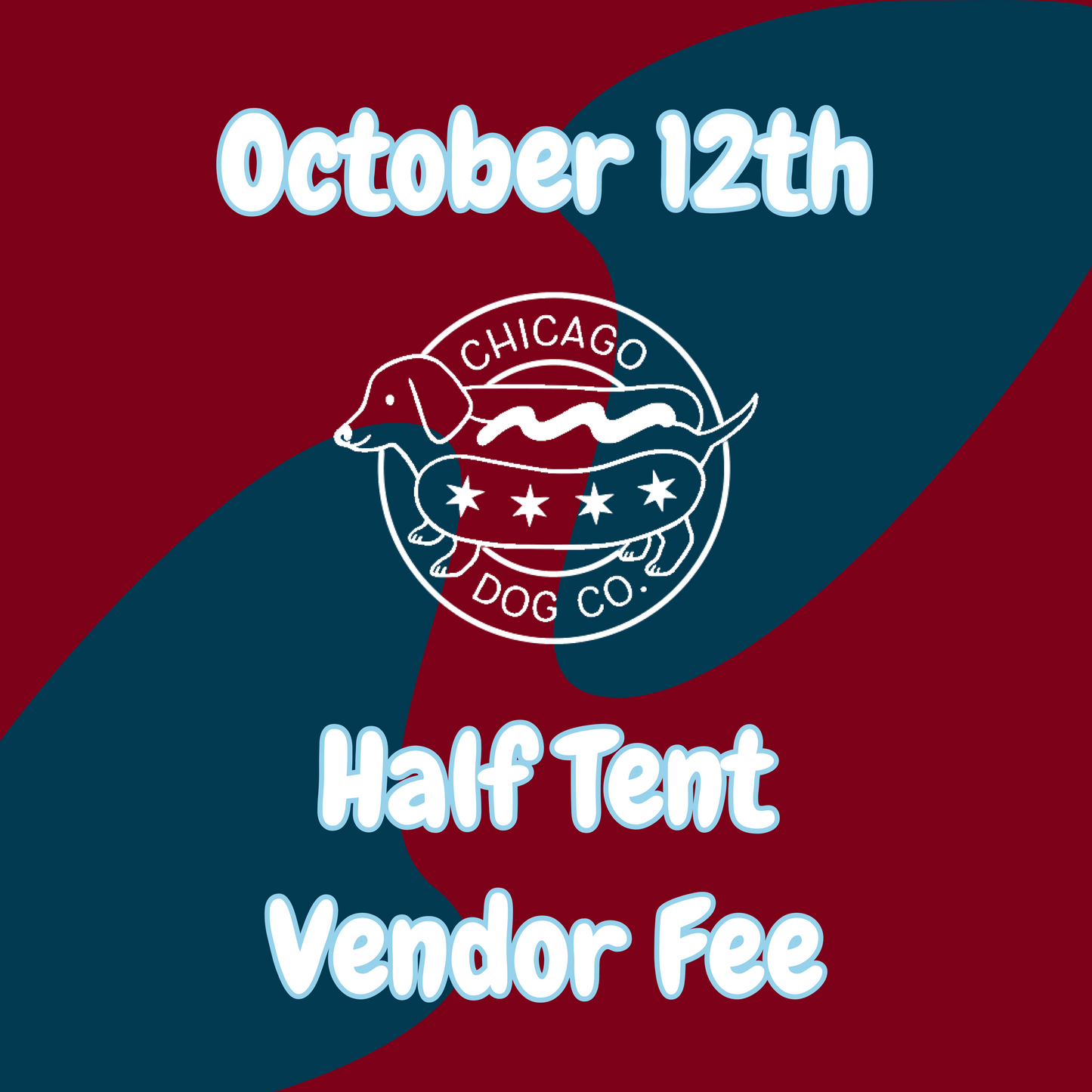 October 12th Half Tent - Vendor Fee