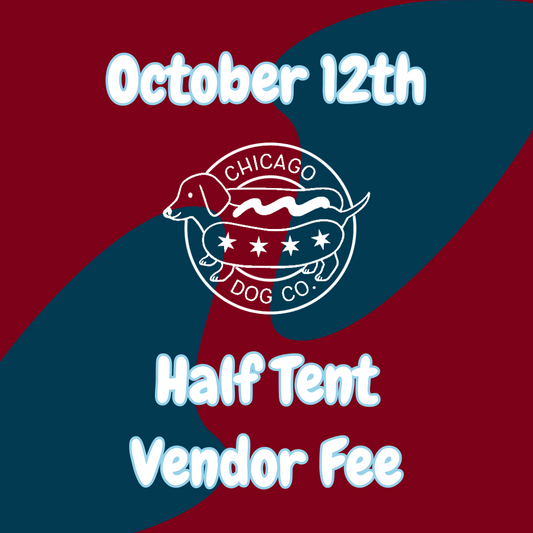 October 12th Half Tent - Vendor Fee