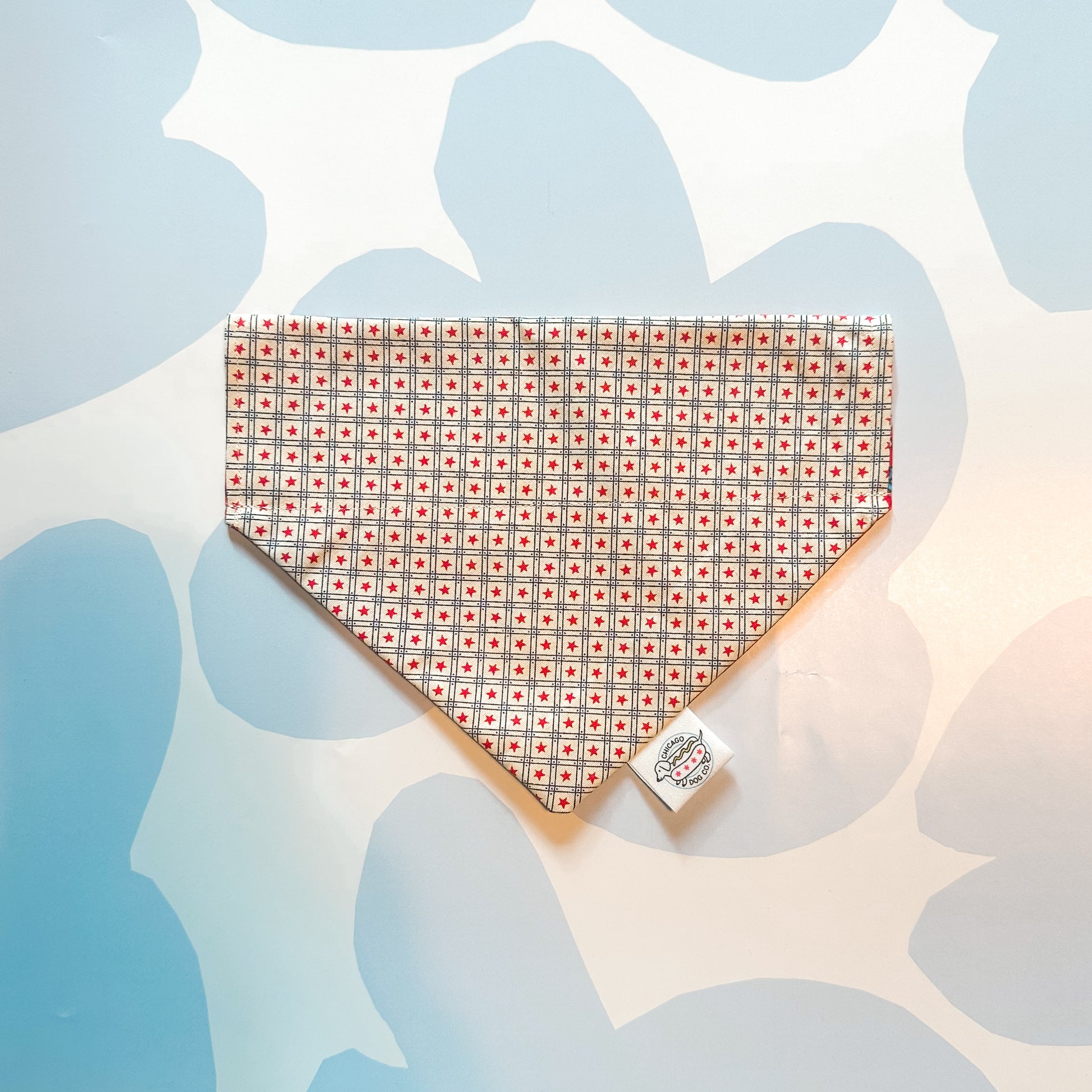 Stars and Stripes use July 4th dog and cat bandana