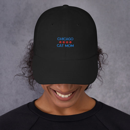 Chicago Cat Mom hat