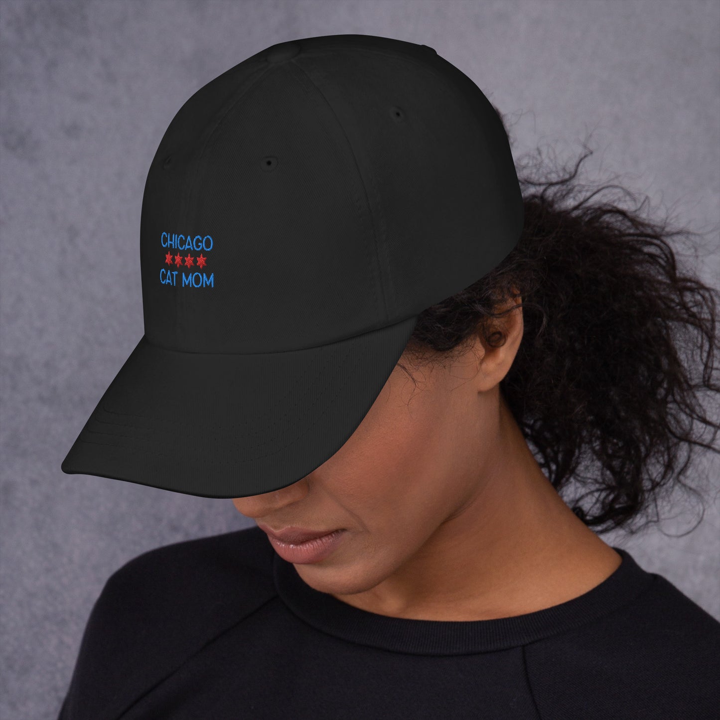 Chicago Cat Mom hat