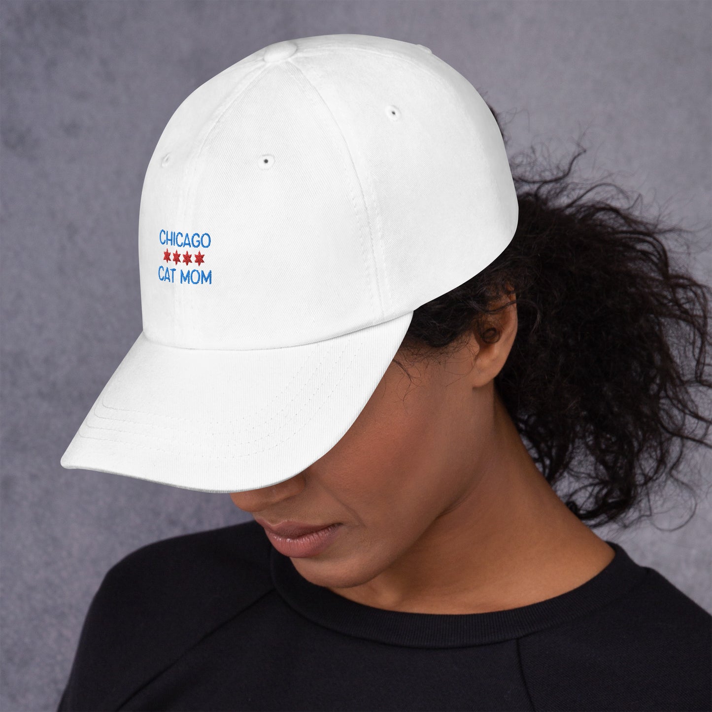 Chicago Cat Mom hat