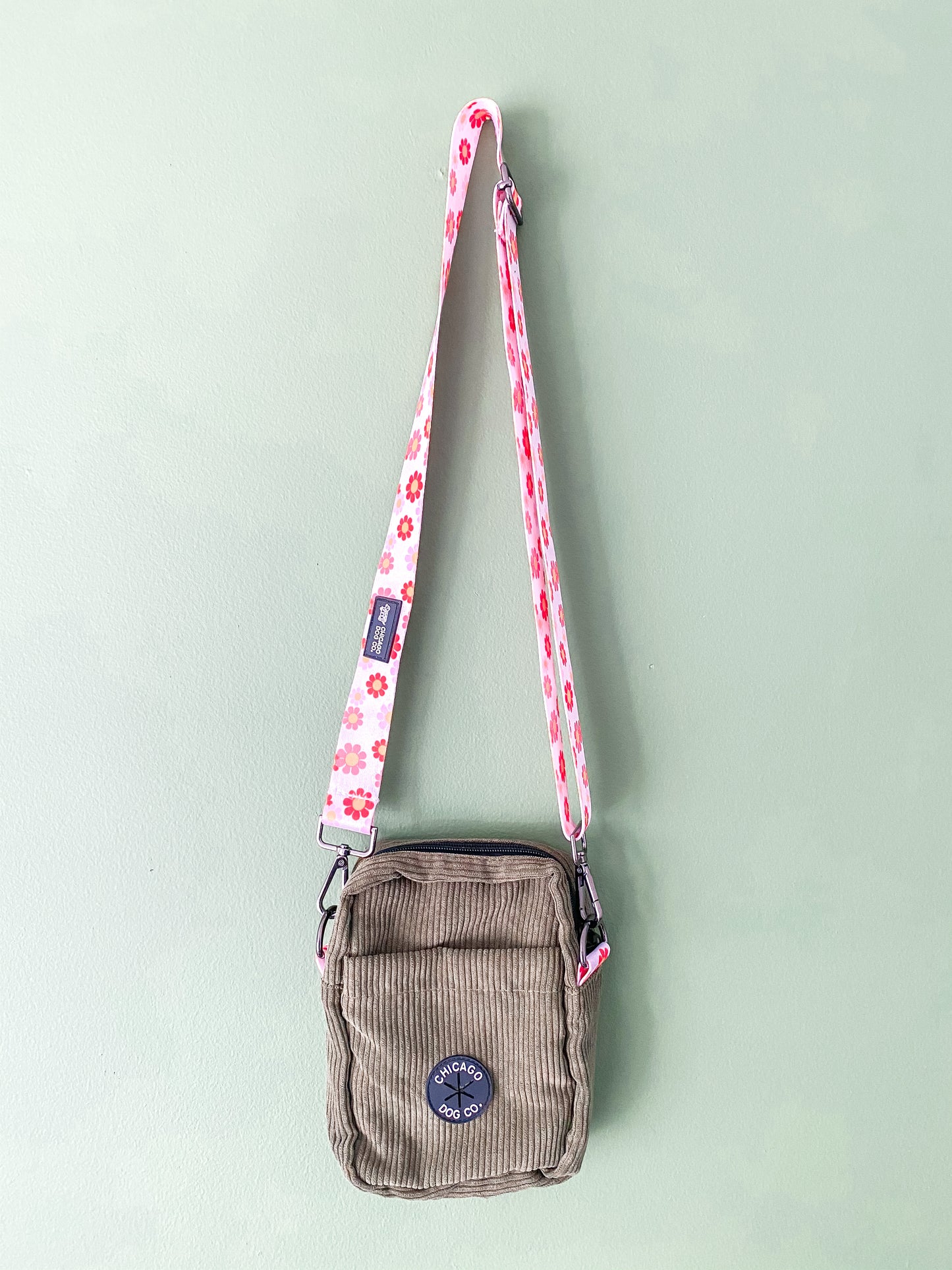 Flower Power Dog Mom Walking Bag