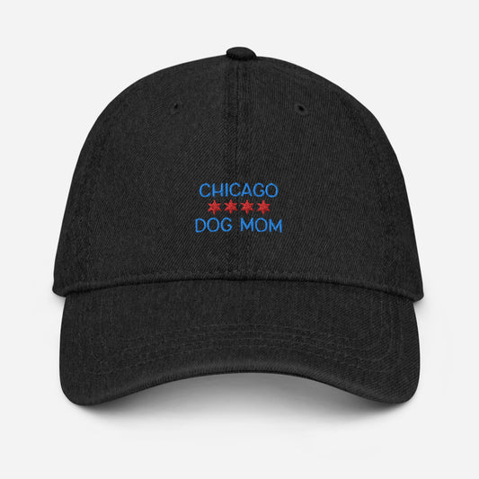Chicago Dog Mom Denim Hat