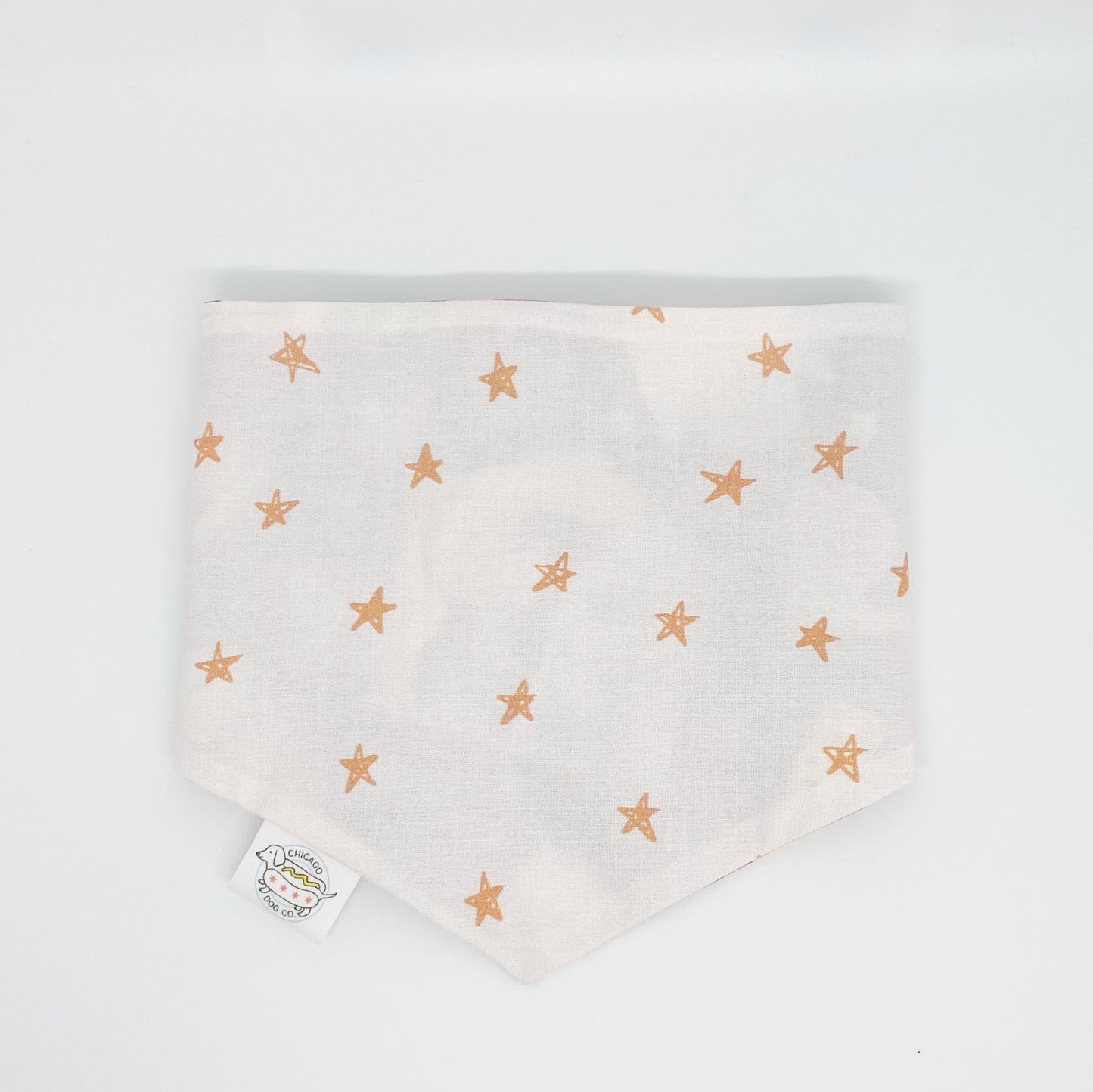 Nativity and Gold Stars Reversible Bandana